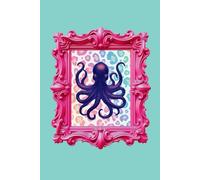“Where Did My Money Go?” - The Simple Logbook for Your Financial Chaos - Octopus In Ornate Pink Frame: Two Years Of Weekly Expense and Bill Tracking - 6X9 Paperback