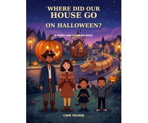 Where Did Our House Go on Halloween?: A Story and Coloring Book