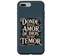 Where God's Love Dwells 1 John 4:18 Inspirational Coque pour iPhone 7 Plus/8 Plus