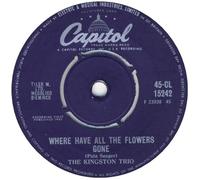 where have all the flowers gone 45 rpm single