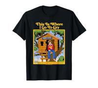 Where I Go to Cry Sarcastic Retro Vintage Funny Adult Humor T-Shirt