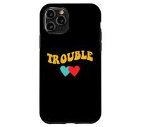 Where i go Trouble Follows Couple Coque pour iPhone 11 Pro