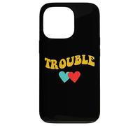 Where i go Trouble Follows Couple Coque pour iPhone 13 Pro