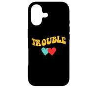 Where i go Trouble Follows Couple Coque pour iPhone 17