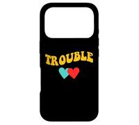 Where i go Trouble Follows Couple Coque pour iPhone 17 Pro