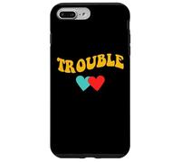 Where i go Trouble Follows Couple Coque pour iPhone 7 Plus/8 Plus
