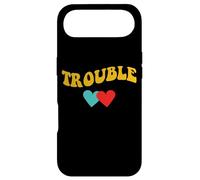 Where i go Trouble Follows Couple Coque pour iPhone Air
