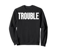 Where I Go Trouble Follows Matching Couple Tees for Him Her Sweatshirt