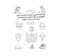 Where in the World is your Food from? Coloring book: Explore the geographic origins of our food crops.