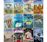 Where Is? 12 Paperback Books: CollectionWhite House?, Mount Rushmore?, Brooklyn Bridge?, Empire State Building?, Hollywood?, Broadway?, Area 51?, Mississippi River?, Niagara Falls? & More