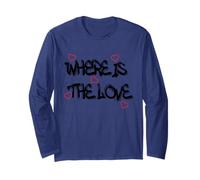 Where is the Love T-Shirt - Bold & Thought-Provoking Design Manche Longue