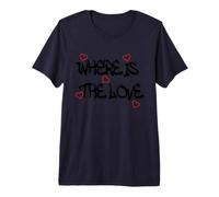 Where is The Love T-Shirt - Bold & Thought-Provoking Design T-Shirt Haut de Gamme