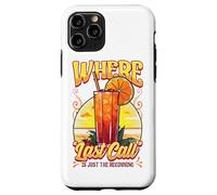Where “Last Call” is Just The Beginning Bartender Mixology Coque pour iPhone 11 Pro
