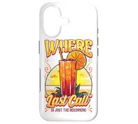 Where “Last Call” is Just The Beginning Bartender Mixology Coque pour iPhone 17