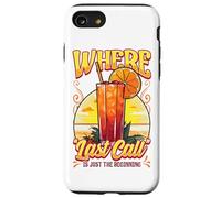 Where “Last Call” is Just The Beginning Bartender Mixology Coque pour iPhone SE (2020) / 7/8