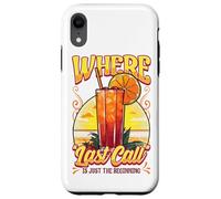 Where “Last Call” is Just The Beginning Bartender Mixology Coque pour iPhone XR
