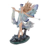 Where moonbeams Fall Fée avec baguette étoilée Motif : Josephine Wall, fabriqué par Veronese