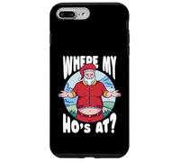 Where My Ho's At - Noël drôle et grossier Coque pour iPhone 7 Plus/8 Plus