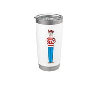 Where’s Waldo Classic Pose Gobelet isotherme en acier inoxydable double paroi