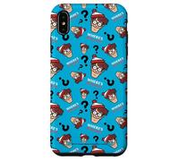Where’s Waldo Faces and Question Marks All-Over Print Coque pour iPhone XS Max