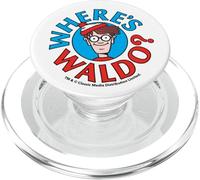 Where’s Waldo Logo and Classic Pose Front & Back PopSockets PopGrip pour MagSafe