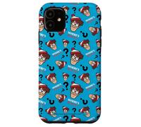 Where’s Wally Faces and Question Marks All-Over Print Coque pour iPhone 11