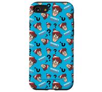 Where’s Wally Faces and Question Marks All-Over Print Coque pour iPhone SE (2020) / 7/8