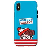 Where’s Wally Peeking Stripes Coque pour iPhone X/XS