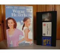 WHERE THE HEART IS - Natalie Portman - Large Box - Ex-Rental - Drama - VHS