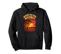 Where The Sun Belongs Vintage Australie Chemise Australienne Sweat à Capuche