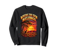 Where The Sun Belongs Vintage Australie Chemise Australienne Sweatshirt