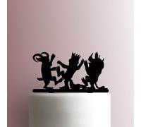Where The Wild Things Are Décoration de gâteau en acrylique 20,3 cm de large/fuchsia