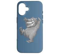 Where The Wild Things are Drawn Big Nose Monster Coque pour iPhone 16
