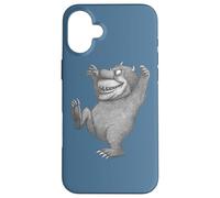 Where The Wild Things are Drawn Big Nose Monster Coque pour iPhone 16 Plus