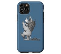 Where The Wild Things are Drawn Tri-Horned Monster Coque pour iPhone 11 Pro