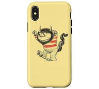 Where The Wild Things are Line Art Coque pour iPhone X/XS