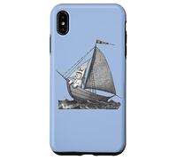 Where The Wild Things are Sailing on a Boat Coque pour iPhone XS Max