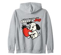 Where There's a Dog There's Joy - for Dog Lovers Sweat à Capuche