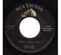 Where There's Life/All of My Life (VG- 45 rpm)