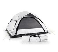 Where Tomorrow Tente Pop-up pour 4 à 6 Personnes - Tente jetable avec Effet de Refroidissement et occultant - Tente de Camping résistante aux intempéries, Pluie, Neige, Vent, Sable - avec Fond Haut