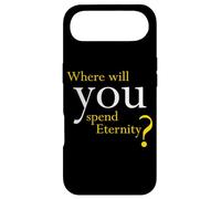 Where Will You Spend Eternity? Christian & Pastor Evangelism Coque pour iPhone Air