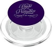 Where's My Darcy? Jane Austen/Orgueil et préjugés PopSockets PopGrip pour MagSafe