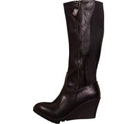 Where's That From - Bottes hautes pour femmes "Lara", similicuir WM275 (38 UE) (Noir)