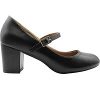 Where's That From - Chaussures à lanières pour femmes "Araceli" WM126 (38 UE Extra large) (Noir)