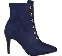 Where's That From - Damen Stiefeletten "Blythe", Wildlederimitat WM352 (36 EU) (Blau)