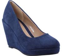 Where's That From - Escarpins pour femmes, talon compensé GT5753 (36 UE) (Bleu)