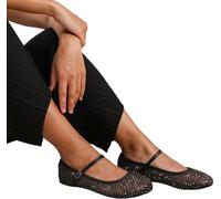 Where's That From - Escarpins "Tennessee" pour femme, ornés de strass WM487 (40 UE) (Noir)