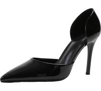 Where's That From - Femmes Hauts Talons "Athens", Brevet Cuir Synthétique WM404 (37 UE) (Noir)