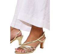 Where's That From - Sandales Damen "Mykonos" WM327 (40 EU) (Gold)