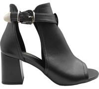 Where's That From - Sandales pour femmes "Lisa" WM279 (39 EU Large) (Noir)